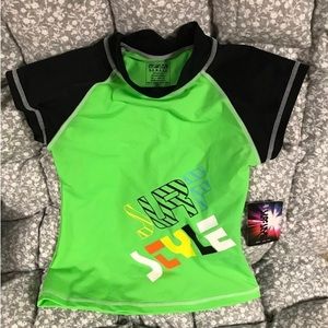 Surf style XS kids.  Comes from a smoke free pet free home nwt